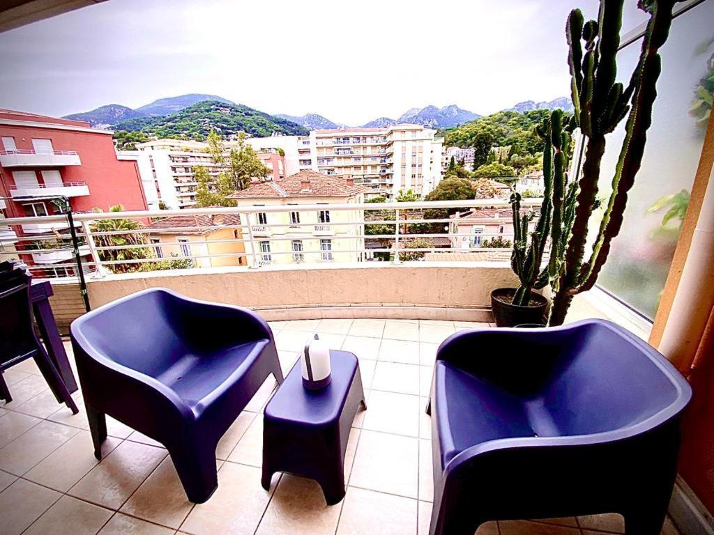 Ferienwohnung L'Exotique Menton Exterior foto